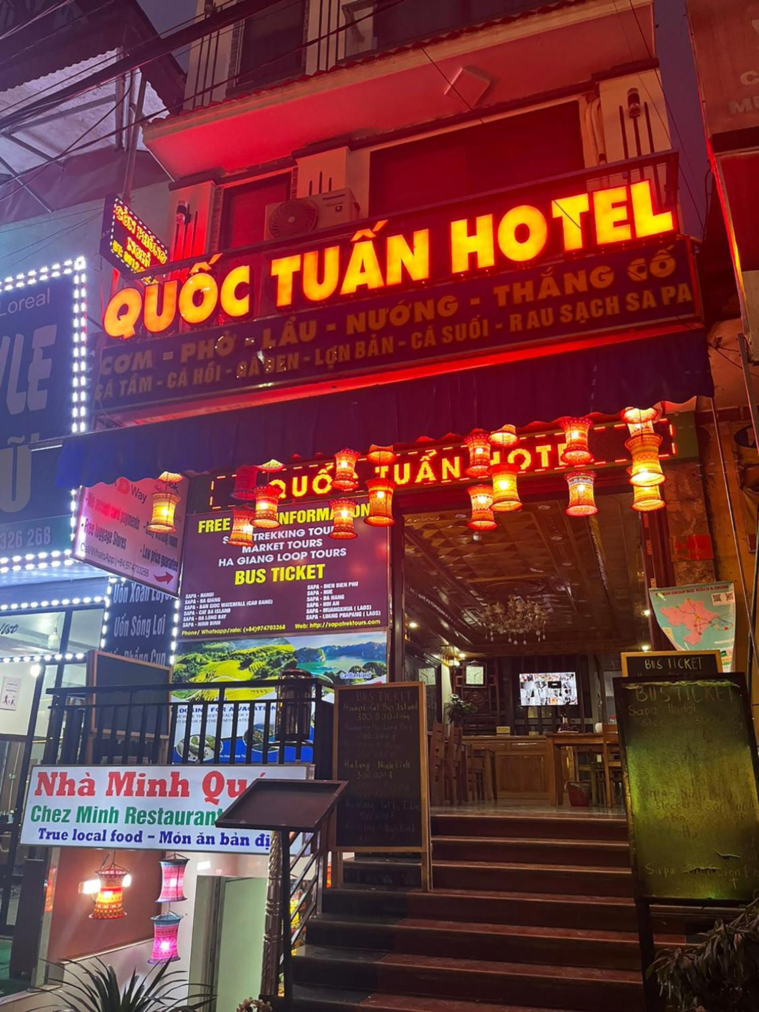 Quoc Tuan Hotel Sapa Dış mekan fotoğraf